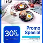 Makin Untung Transaksi Pakai BRImo dan Kartu BRI di Teras by Plataran, Ada Diskon 30%!